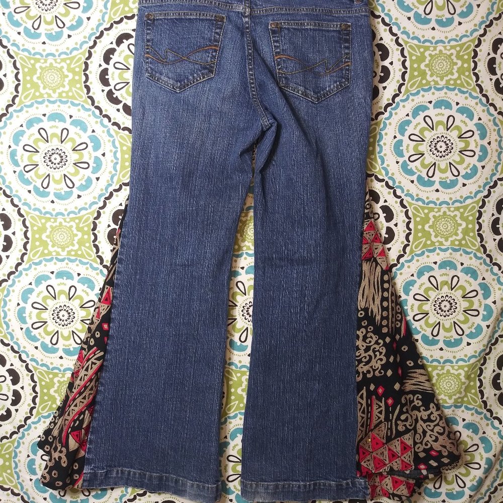 1935 Jeaniemade Size 12P Faded Glory Bell-Bottoms - Picture 2 of 3